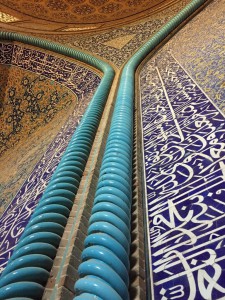 tiles in mosque